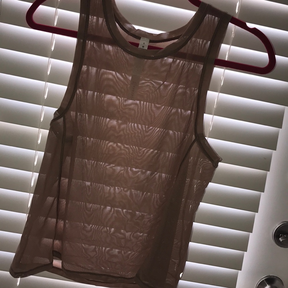 Lululemon mesh tank